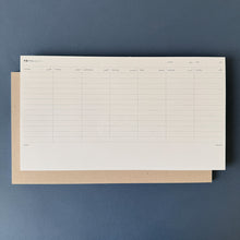 Load image into Gallery viewer, 910 . desk weekly planner