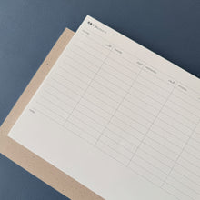 Load image into Gallery viewer, 910 . desk weekly planner