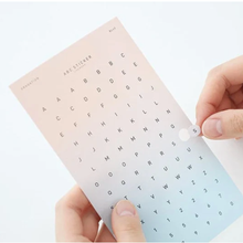 Load image into Gallery viewer, stickers . alphabet