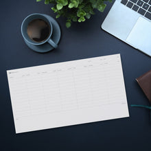 Load image into Gallery viewer, 910 . desk weekly planner