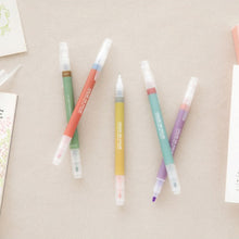 Load image into Gallery viewer, retro double tip pens