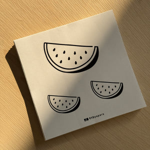 910 . watermelon stickers