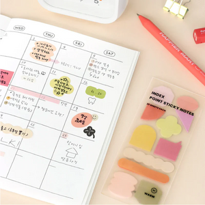 sticky notes . shapes