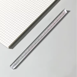 ruler . acrylic