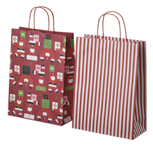 Load image into Gallery viewer, christmas gift bags (pack of 2)
