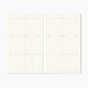 910 . weekly planner . notebook